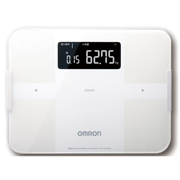 OMRON オムロン 体重体組成計 カラダスキャン KRD-608T2-W ホワイトの商品画像（Yahoo!ショッピング）