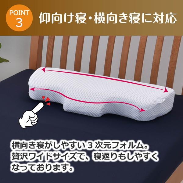 西川 枕 まくら ナチュラルフィット枕 高さ調整 向き 横向き 西川 枕 まくら ナチュラルフィット枕 高さ調整 向き 横向き