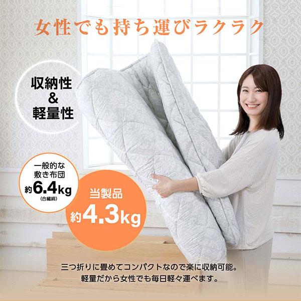 西川（nishikawa） 布団セット シングル 3点セット シングルロング