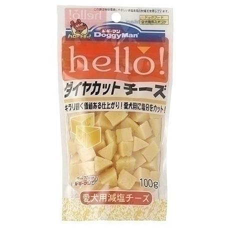 ドギーマン hello ダイヤカットチーズ 100g 犬用スナック｜aprice