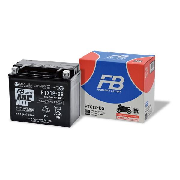 古河電池 FTX12-BS バイク用バッテリー 液入り充電済み仕様 : XPRICE 