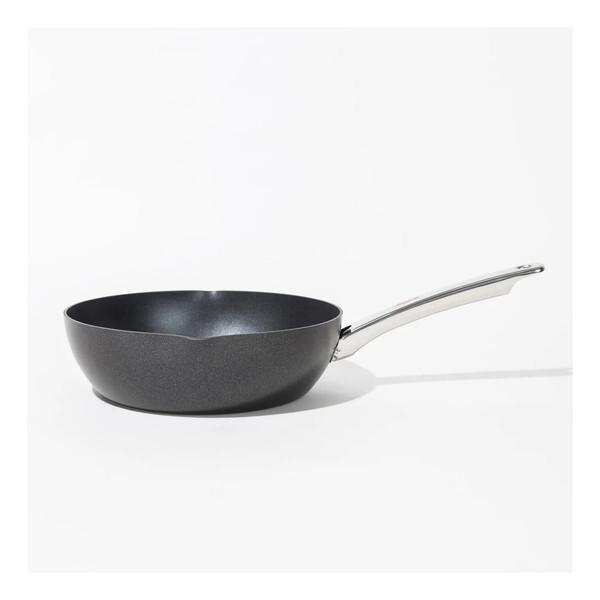 MEYER（マイヤー） PM-DP24BK ブラック ミニマル 深型フライパン 24cm 