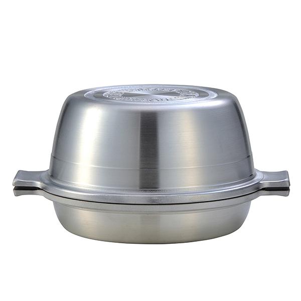 北陸アルミニウム 鍋 両手鍋 24cm IH非対応 マイスターあわせ釜 北陸