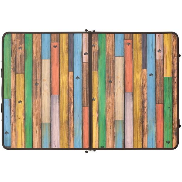 新品未開封 LOGOS Old Wooden 丸洗いダイニングテーブル LOGOS ロゴス テーブル Old Wooden 丸洗いダイニングテーブル