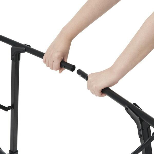 LOGOS（ロゴス） テーブル 丸洗いアジャスタキッチンテーブル No