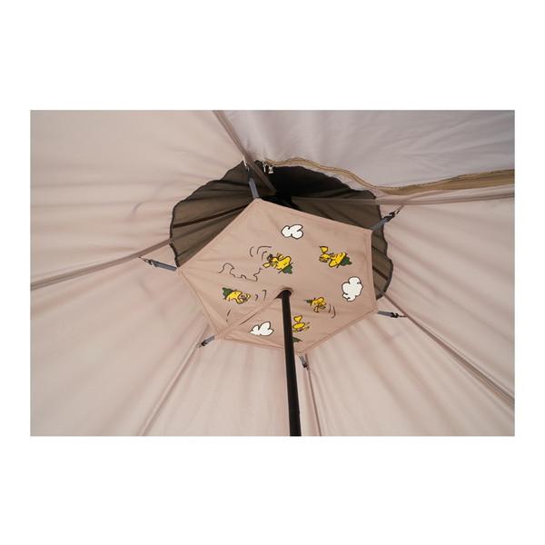 ロゴス SNOOPY Tepee テント-BB ワンボール スヌーピー ナバホ SNOOPY Tepee テント-BB|ギア|テント|ワンポール|製品情報