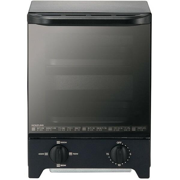 ck@　トースターなし　7/18以降配達 KOIZUMI トースター オーブン 4枚 コイズミ KOS1031K ブラック