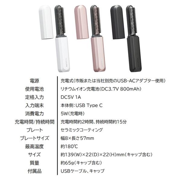KOIZUMI（コイズミ） 【SNSで話題】コイズミ コードレス 前髪アイロン