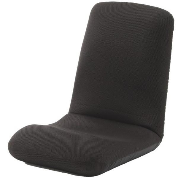 CELLUTANE 座椅子 ローチェアL ダブルラッセルブラック リクライニング 折り畳み コンパクト テレワーク 日本製 A453a-349DBR メーカー直送｜aprice