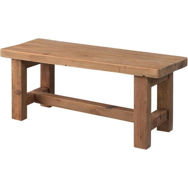 東谷 WE-886 ベンチ ブラウン メーカー直送