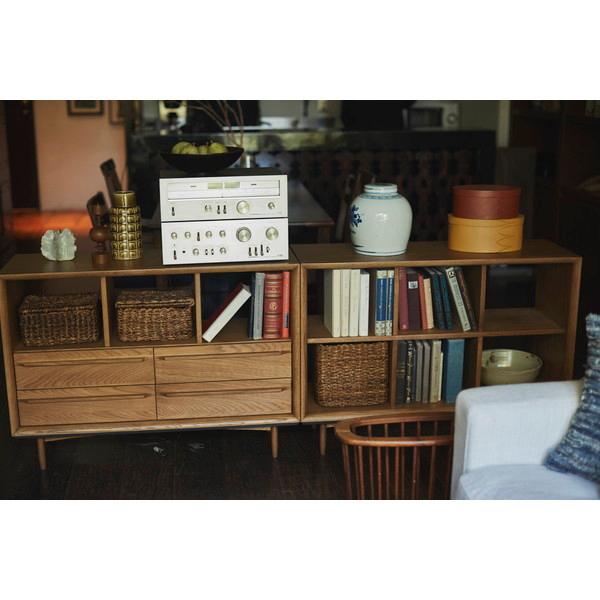 オープンシェルフ ブラウン 東谷 TIM-34BR メーカー直送_4