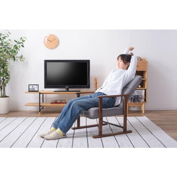 東谷 LSS-34GY 高座椅子S グレー メーカー直送 : XPRICE Yahoo!店