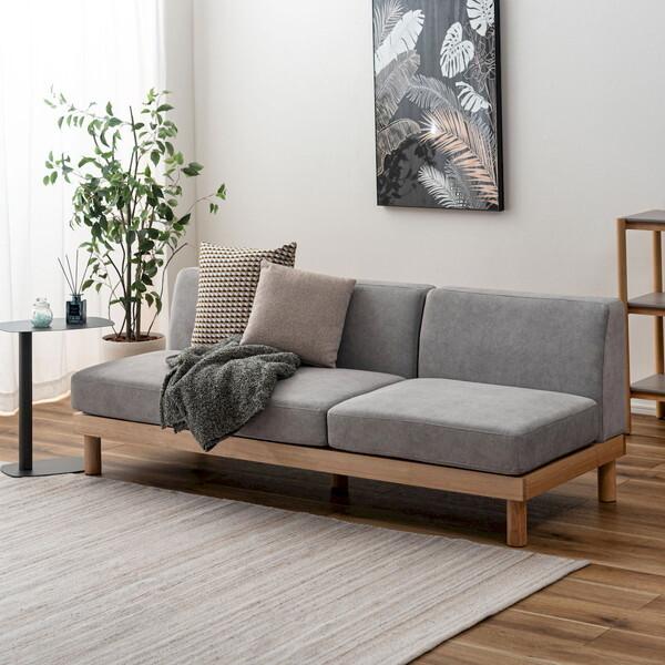 送料込み（直接受取可）東谷　3人掛けソファ　CL-179LGY 東谷 SS-132LGY ライトグレー リベルタ ソファ 3人掛け メーカー