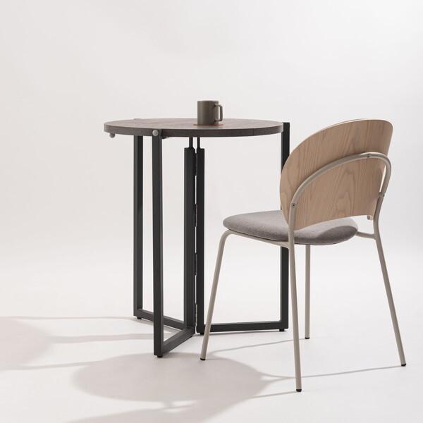 東谷 GDT-10MB フォールディングラウンドテーブル メーカー直送