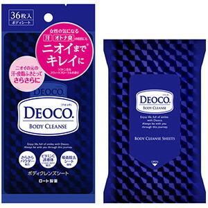ロート製薬 デオコ ボディクレンズシート 36枚 | ロート製薬