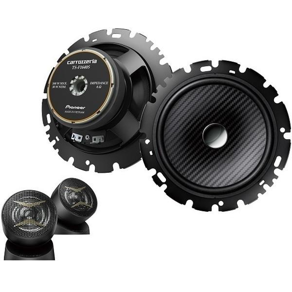 Pioneer TS-F1640S II スピーカー　未使用　送料無料 Pioneer PIONEER TS-F1640S-2 カロッツェリア 16cmセパレート2ウェイ