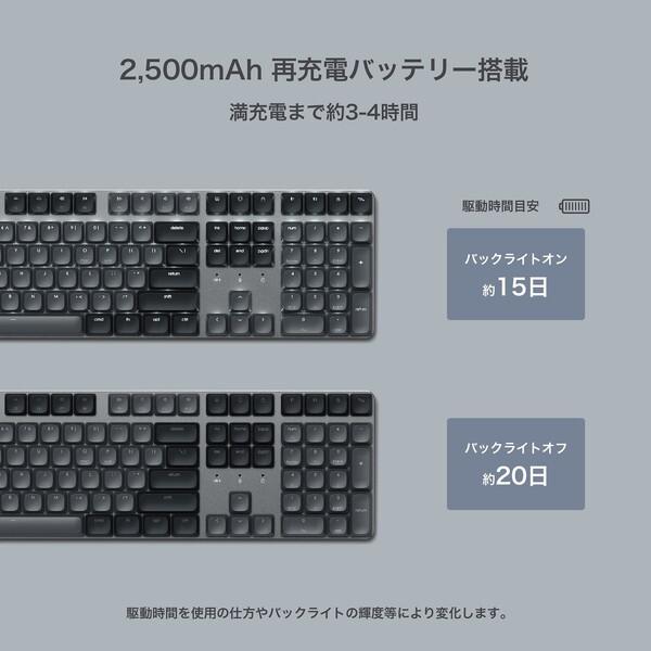 SATECHI Satechi PST-KSM3DK-EN ワイヤレスキーボード (英語配列 108
