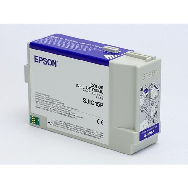 定番から海外の最新 EPSON SJIC15P CMY3色一体型 インクカートリッジ(TM-C3400用/CMY3色一体型) メーカー直送