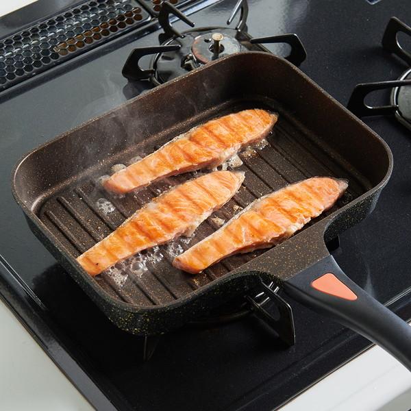 アイメディア 1009424 IHゴールドマーブル魚焼きパン : XPRICE Yahoo