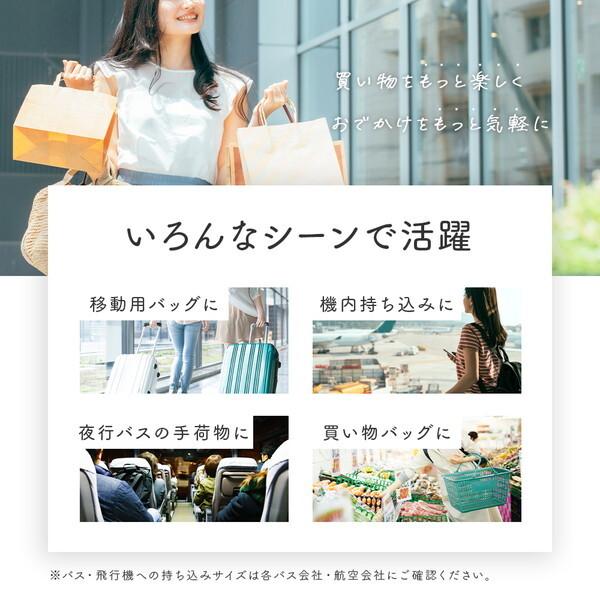 アイメディア 1010038 コンパクトに畳めるキャリーオンバッグ : XPRICE