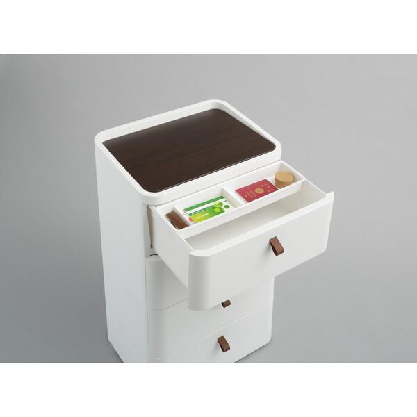 SANKA ロイヤルドロアー 545 WH/DBR 収納ケース 5段 (幅54cm) メーカー