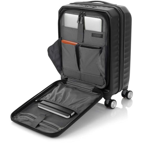 アメリカンツーリスター スーツケース 機内持ち込み Sサイズ ブラック フロンテック 容量拡張 軽量 43L サムソナイト 直送｜aprice｜06