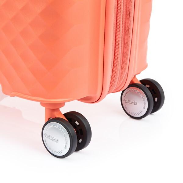 アメリカンツーリスター スーツケース 機内持ち込み S コーラル スクアセム 正規品 容量拡張 軽量 31L メーカー保証 直送｜aprice｜08