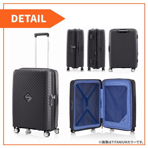 Samsonite（サムソナイト） SQUASEM SP 66cm EXP APPLE GREEN アップル