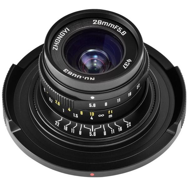 中一光学 TOURIST 5.6/28mm (FG) B ブラック [交換レンズ (富士