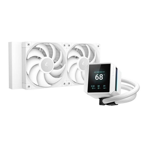 DEEPCOOL R-LX240-WHDSNMP-G-1 ホワイト MYSTIQUE 240 WH CPUクーラー（Yahoo!・XPRICE Yahoo!店）