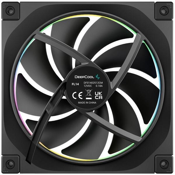 DeepCool（ディープクール） DEEPCOOL R-FL14-BKAPN3-G ブラック 冷却