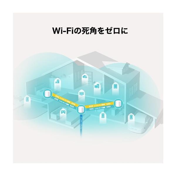 TP-Link TP-LINK Deco X20(1-pack) 無線LANルータ AX1800 メッシュWi