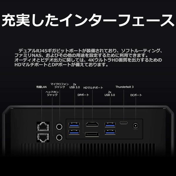 おしゃれ Chuwi Corebox Pro デスクトップパソコン Win10 Home モニタ無し