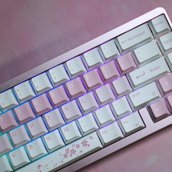 アミロ vm-vyu67-a113-gmwf Sakura Muse 65 Mechanical Keyboard