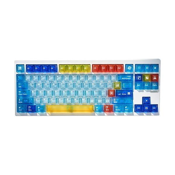 KEYMOJI kj-kcs-mondrian クリアキーキャップセット : XPRICE Yahoo!店