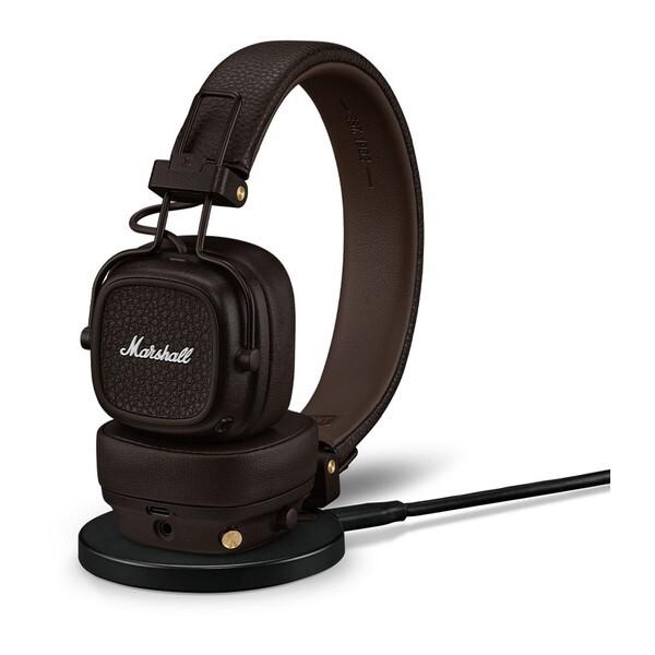 Marshall ワイヤレスオンイヤーヘッドホン Major V ブラウン Major V Brown - オンイヤーヘッドホン | Marshall.com