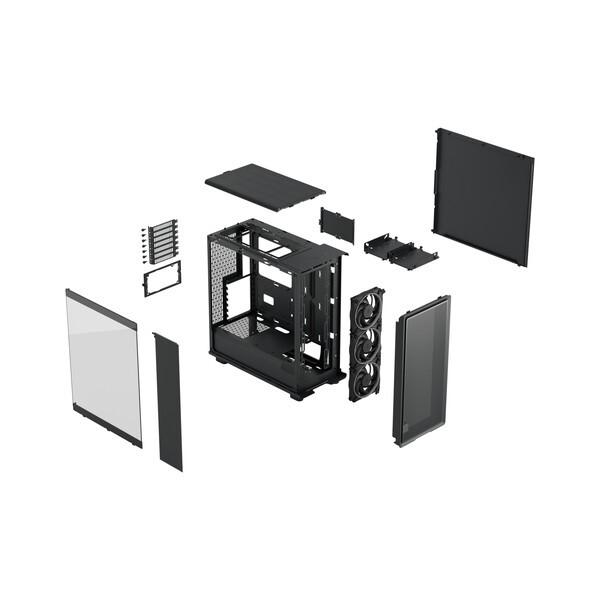Fractal Design Fractal Design FD-C-EPO1A-04 ブラック Epoch Black