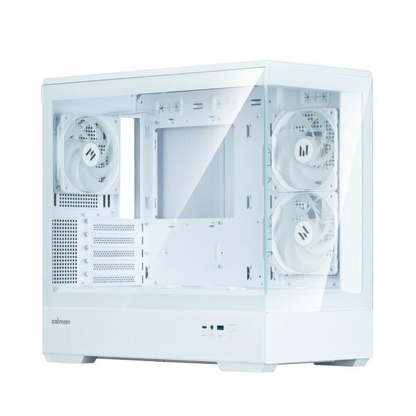 ZALMAN ZALMAN P30 White V2 ホワイト ミニタワー型PCケース : XPRICE