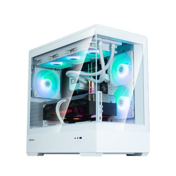 【PCケース】ZALMAN P30 BW（CPU水冷クーラー付属）【中古】 ZALMAN ZALMAN P30 White V2 ホワイト ミニタワー型PCケース : XPRICE
