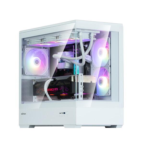 ZALMAN ZALMAN P30 White V2 ホワイト ミニタワー型PCケース : XPRICE