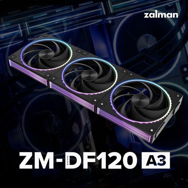 ZALMAN ZALMAN ZM-DF120 A3 BLACK ブラック PCケースファン メーカー