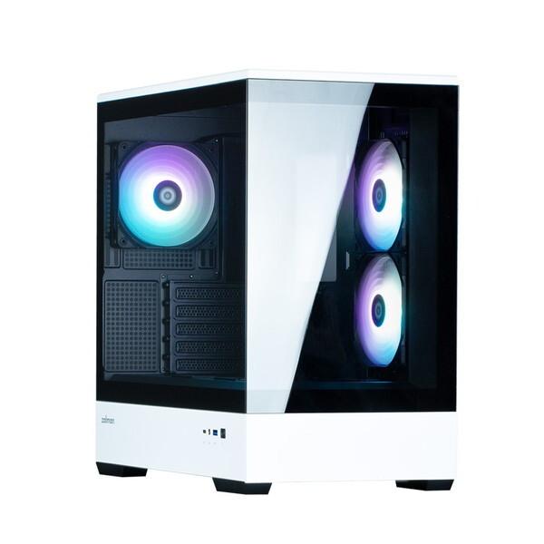 ZALMAN P30 BW ブラック×ホワイト ミニタワー型PCケース