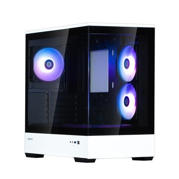 ZALMAN P30 BW ブラック×ホワイト ミニタワー型PCケース