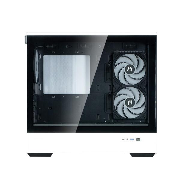 ZALMAN P30 BW ブラック×ホワイト ミニタワー型PCケース
