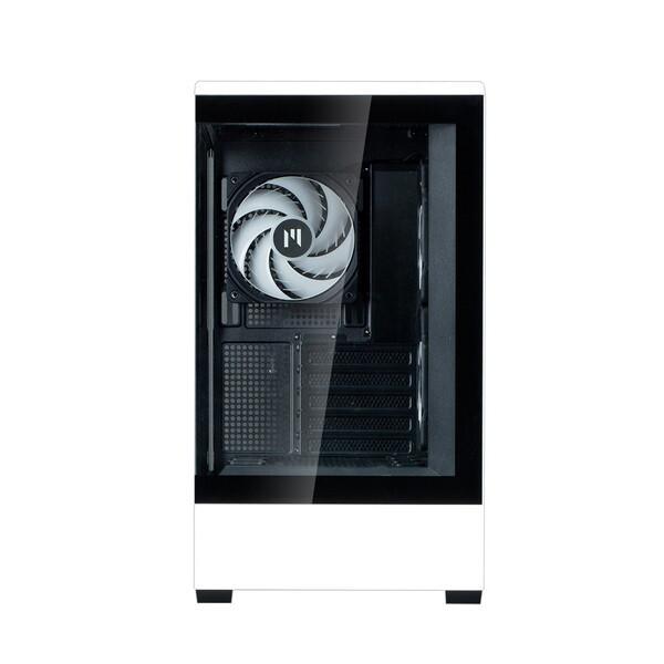 ZALMAN P30 BW ブラック×ホワイト ミニタワー型PCケース