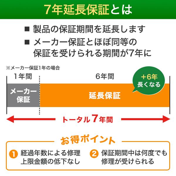 個人様限定7年延長保証サービス （メール・郵送でお届け ※お届け目安：2〜3週間ほど）｜aprice｜02