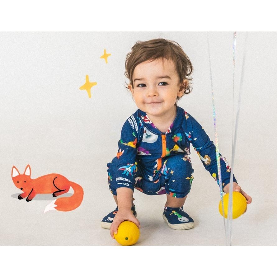 ベビー 水着 Yobaaf ロンパース水着 リトルプリンス 長袖ラッシュガード 60 70 80 90 100 Uvカット ジップアップ 長袖長ズボン 男の子 ベビースイミング Yb1008 アプリコスyahoo 店 通販 Yahoo ショッピング