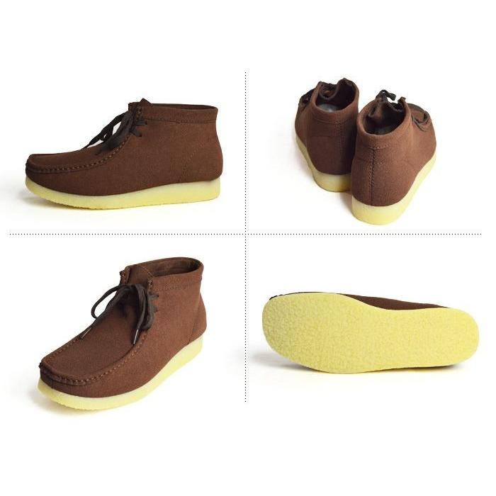 ブーツ メンズブーツ モカシンブーツ カジュアルシューズ デザート