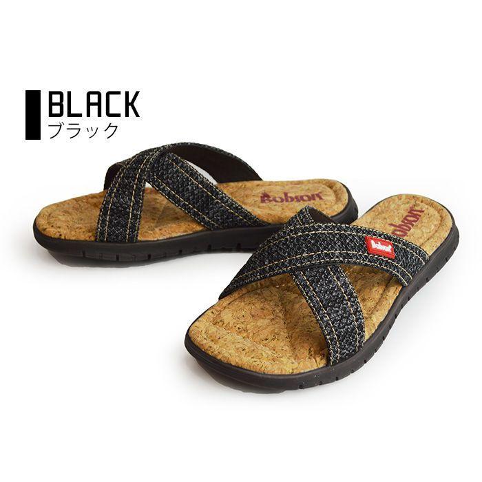 Bobson ボブソン サンダル メンズ クロスサンダル コンフォートサンダル デニム クロスベルト フラットサンダル ビーチサンダル 大人 防滑 軽量 屈曲 靴 T 靴のアプリコットタウン 通販 Yahoo ショッピング