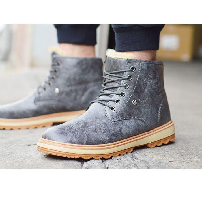 ムートンブーツ メンズ メンズブーツ マウンテンブーツ ワークブーツ